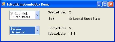 XP style multi line  combobox on XP